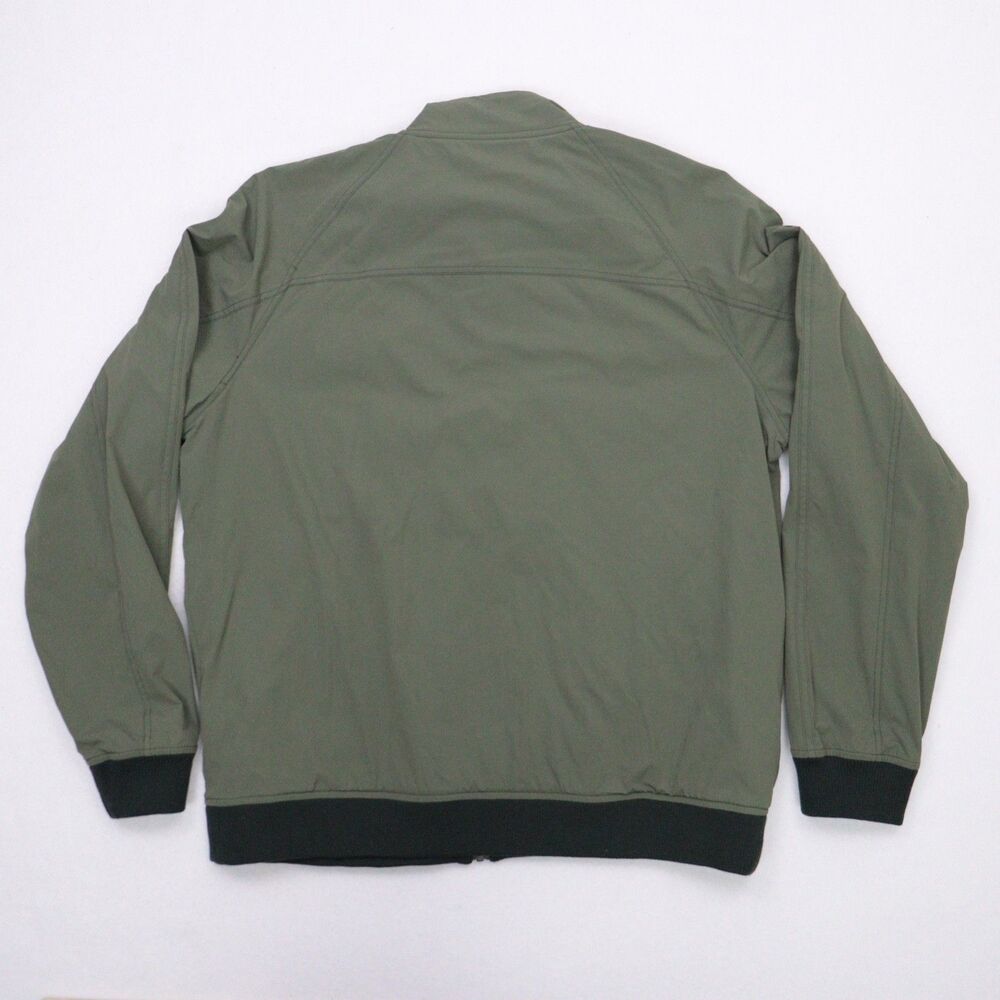 Carbon 2 Cobalt Bomber Jacket Mens Large Nylon Sherpa Lined Outdoors Utility - Picture 2 of 9